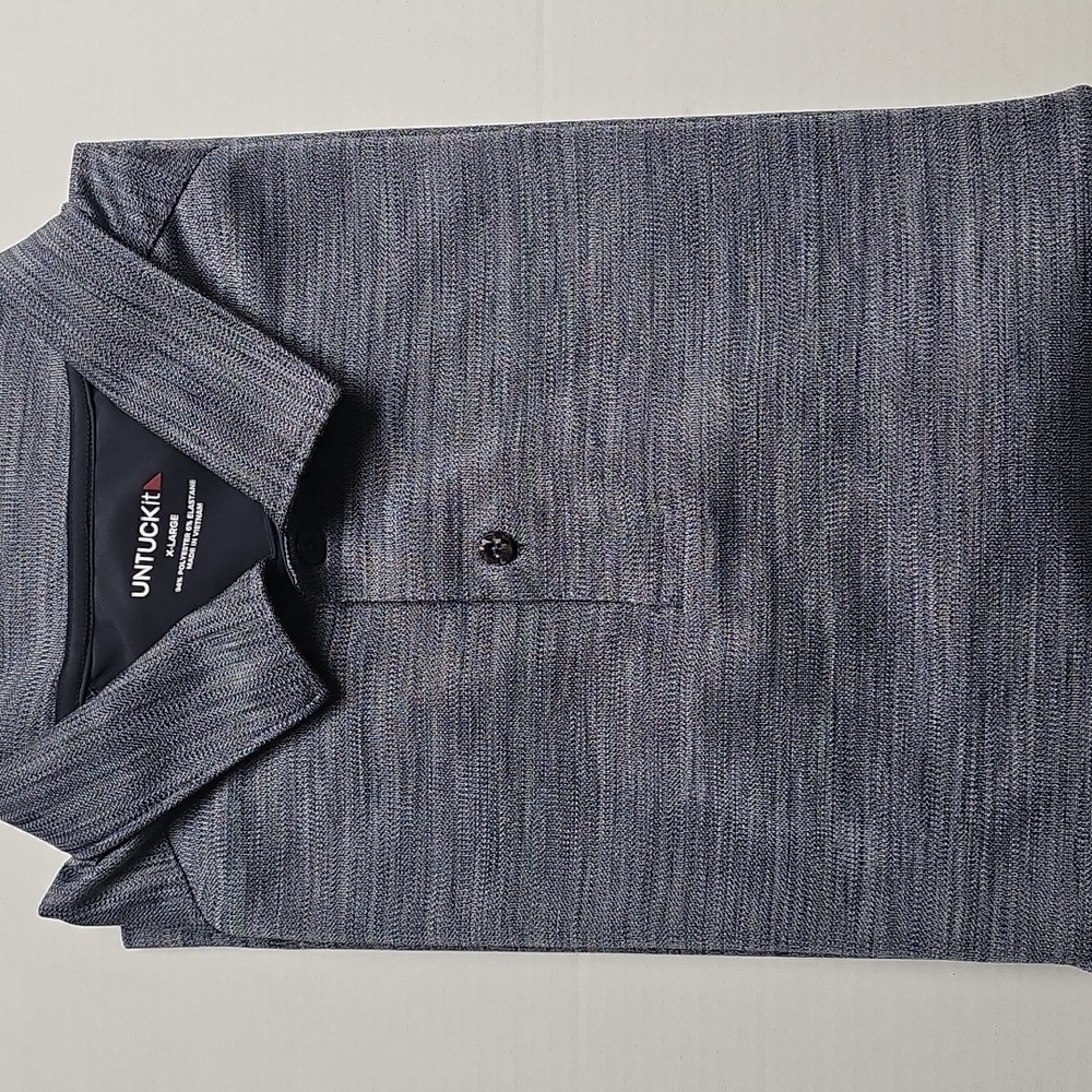 Untuckit Heathered Performance Polo-Hannifer - image 7
